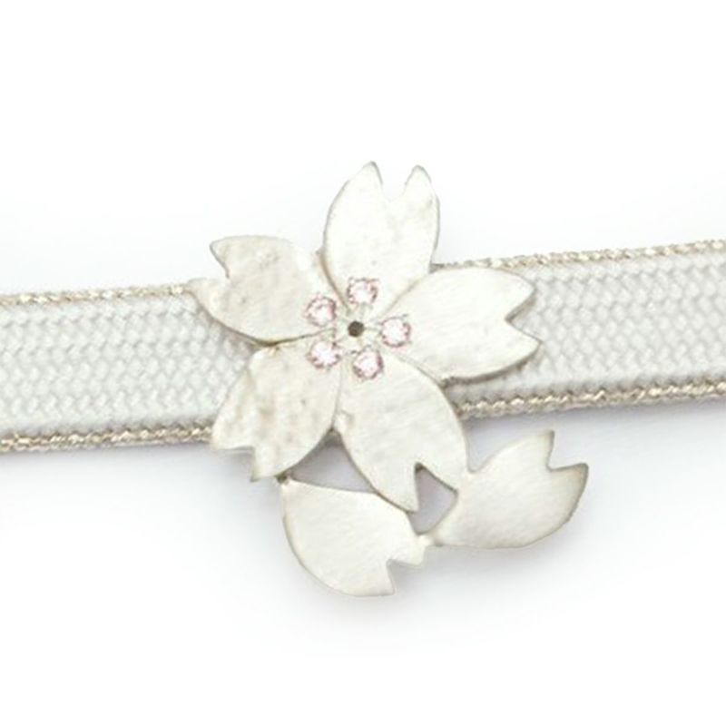 【T.O.D】KI.RI.E+ 帯留 零れ桜