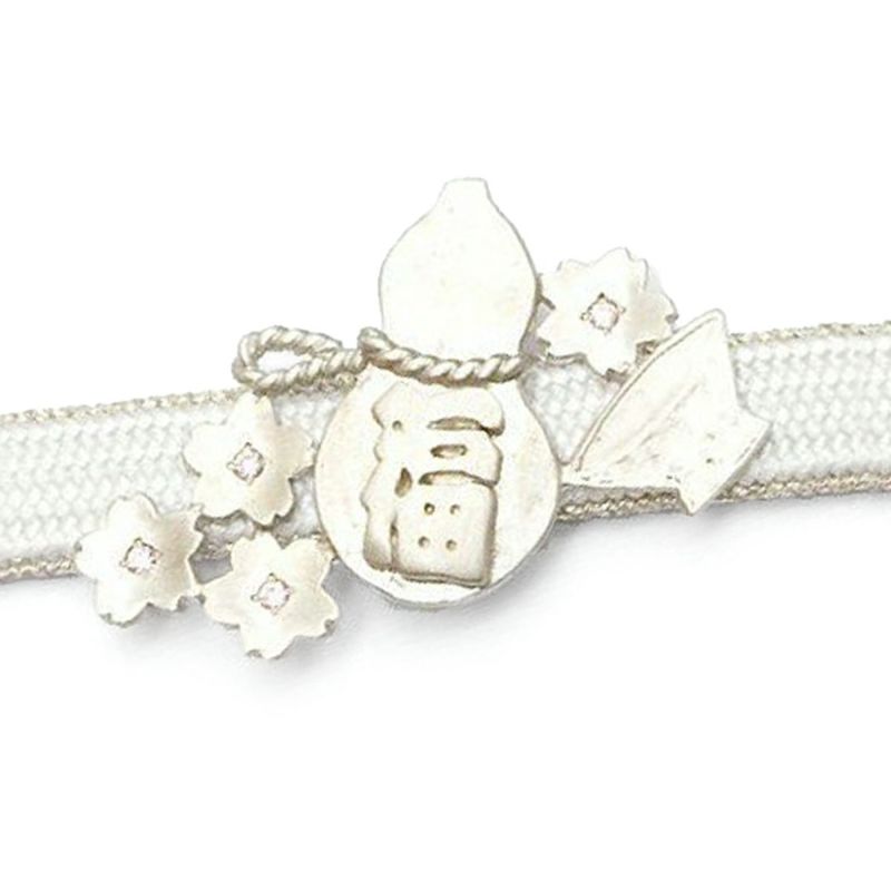 【T.O.D】KI.RI.E＋ 帯留 花見酒福