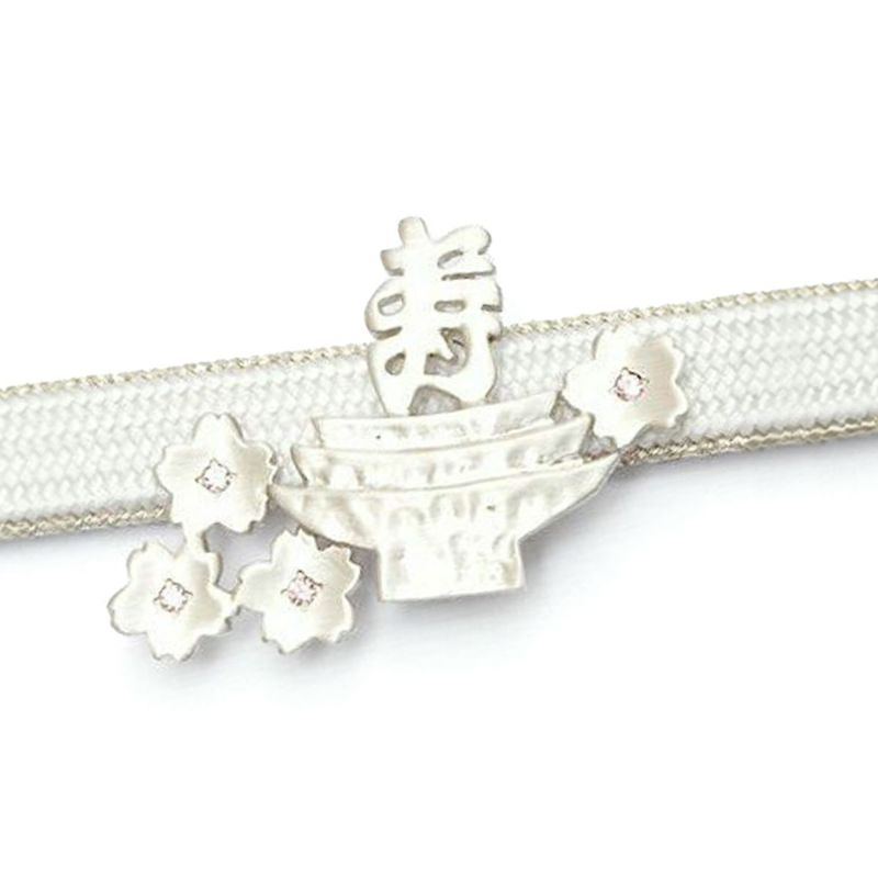 【T.O.D】KI.RI.E＋帯留 花見酒寿