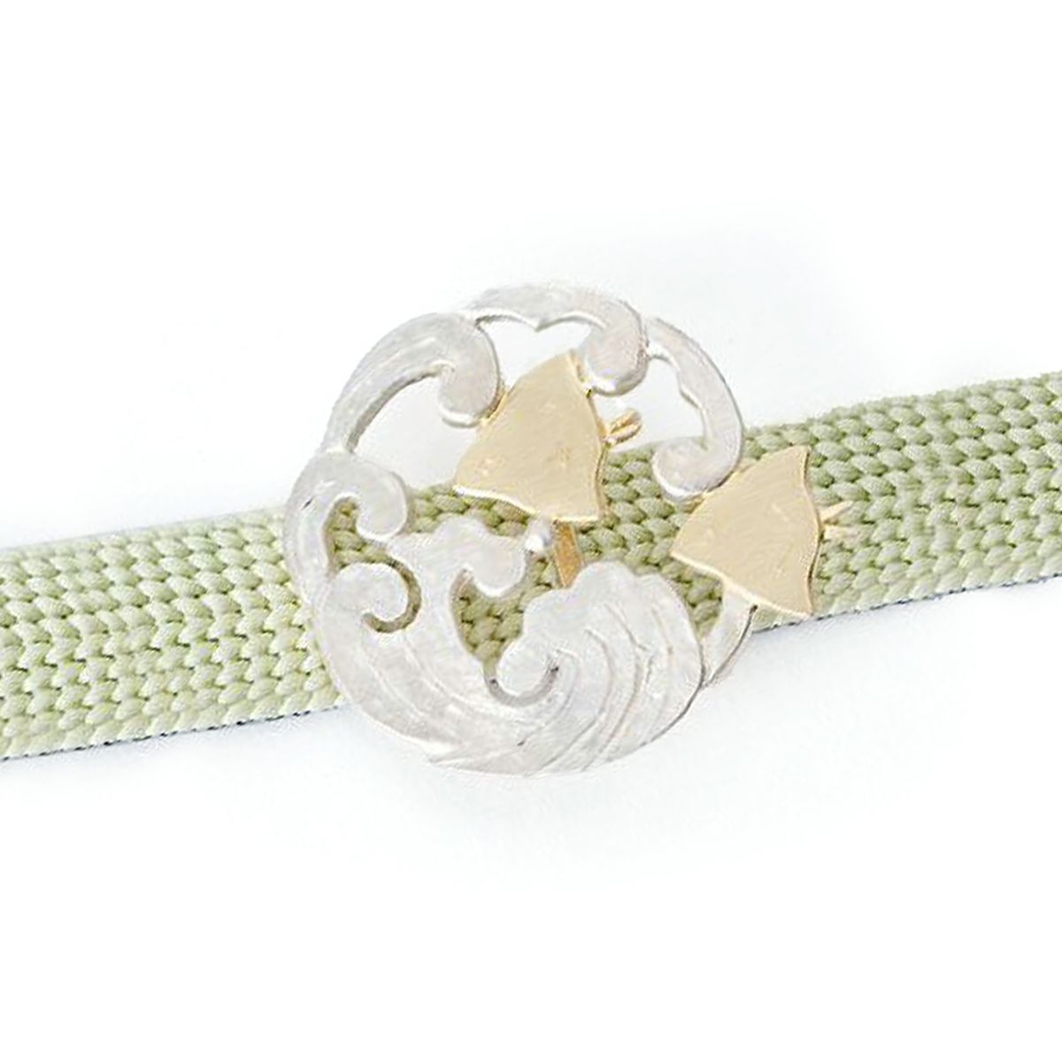 【T.O.D】KI.RI.E+ 帯留 波千鳥