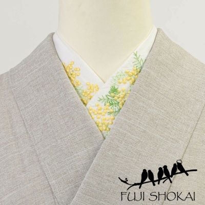 ぺタコさんの刺繍半衿（富士商会） | 着物屋くるり