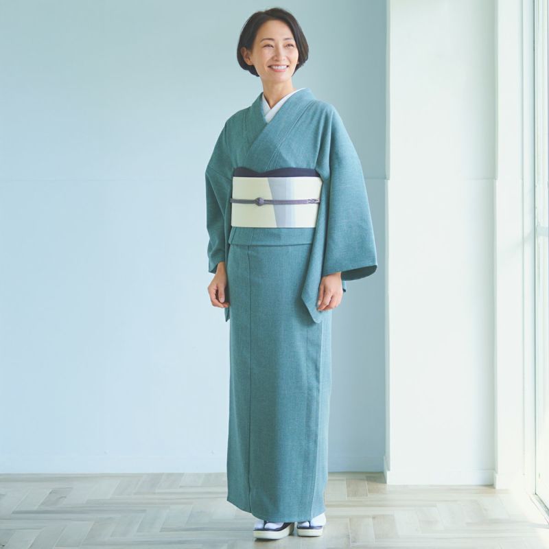 ☆10％OFF！11/13（木）10時まで☆【CHIKUMO-千雲-】単衣 洗える着物