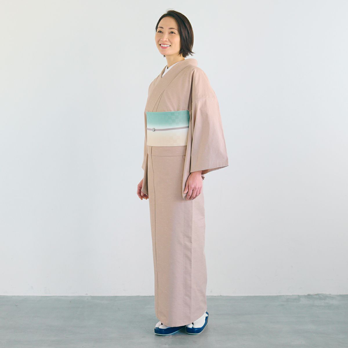 ☆30％OFF☆【くるり】デニム着物 DressSlub(ドレススラブ) ライト  