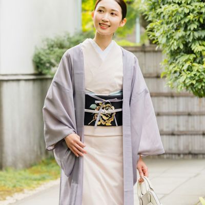 タイムセール。デニム着物くるり Mサイズ アッシュブラウン セール対象商品 | 着物屋くるり