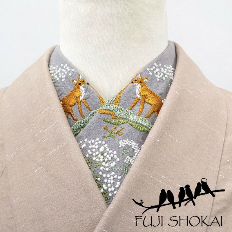 【新品未使用】ペタコさんの刺繍半衿 ／シマエナガ 楽天市場】【富士商会】ペタコさんの半衿 ／シマエナガ : 着物屋