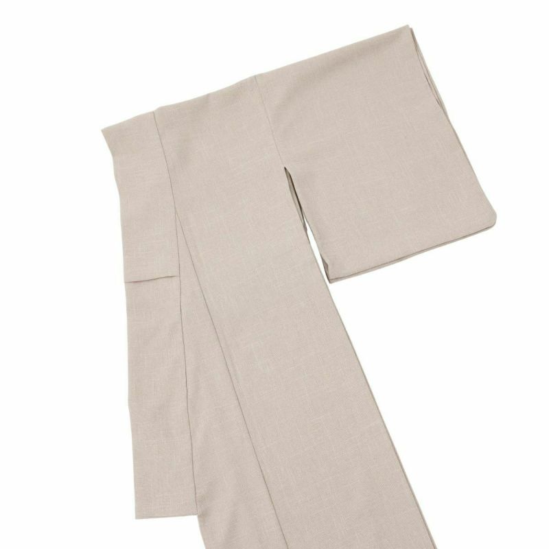 CHIKUMO-千雲-】3シーズンOK！ 単衣 洗える着物 ツムギート ベージュ