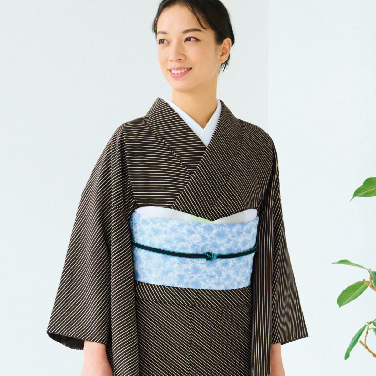 古今の洗える着物☆ぼかし菊小紋袷ふりふやまとキモノ豆千代モダン大塚