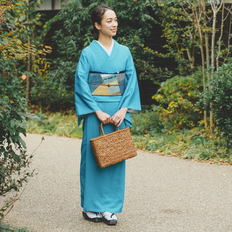 CHIKUMO-千雲-】洗える着物 袷仕立て 東レシルック江戸小紋 瑞雲 千雲 CHIKUMO-千雲-】洗える着物 袷仕立て 東レシルック江戸小紋 瑞雲 千雲