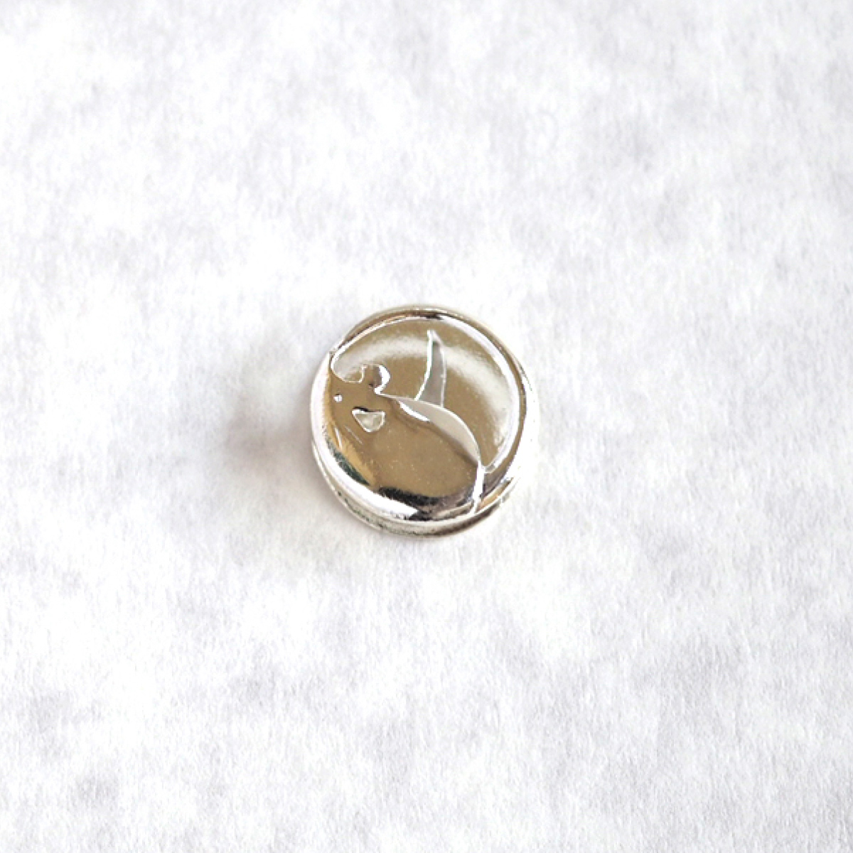 【豆留 by nagai yoko】２度楽しめるリバーシブルデザイン ねずみ/茄子 メッキ無し